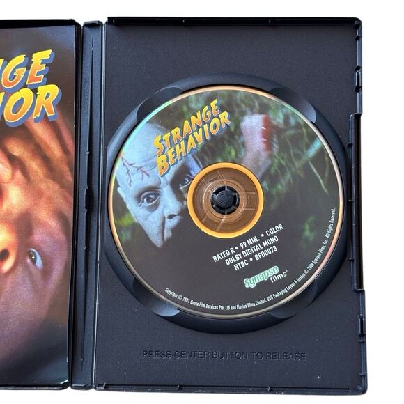 Strange Behavior DVD (Synapse Films, 2008) – Special Edition, Bill Condon - Picture 5 of 5